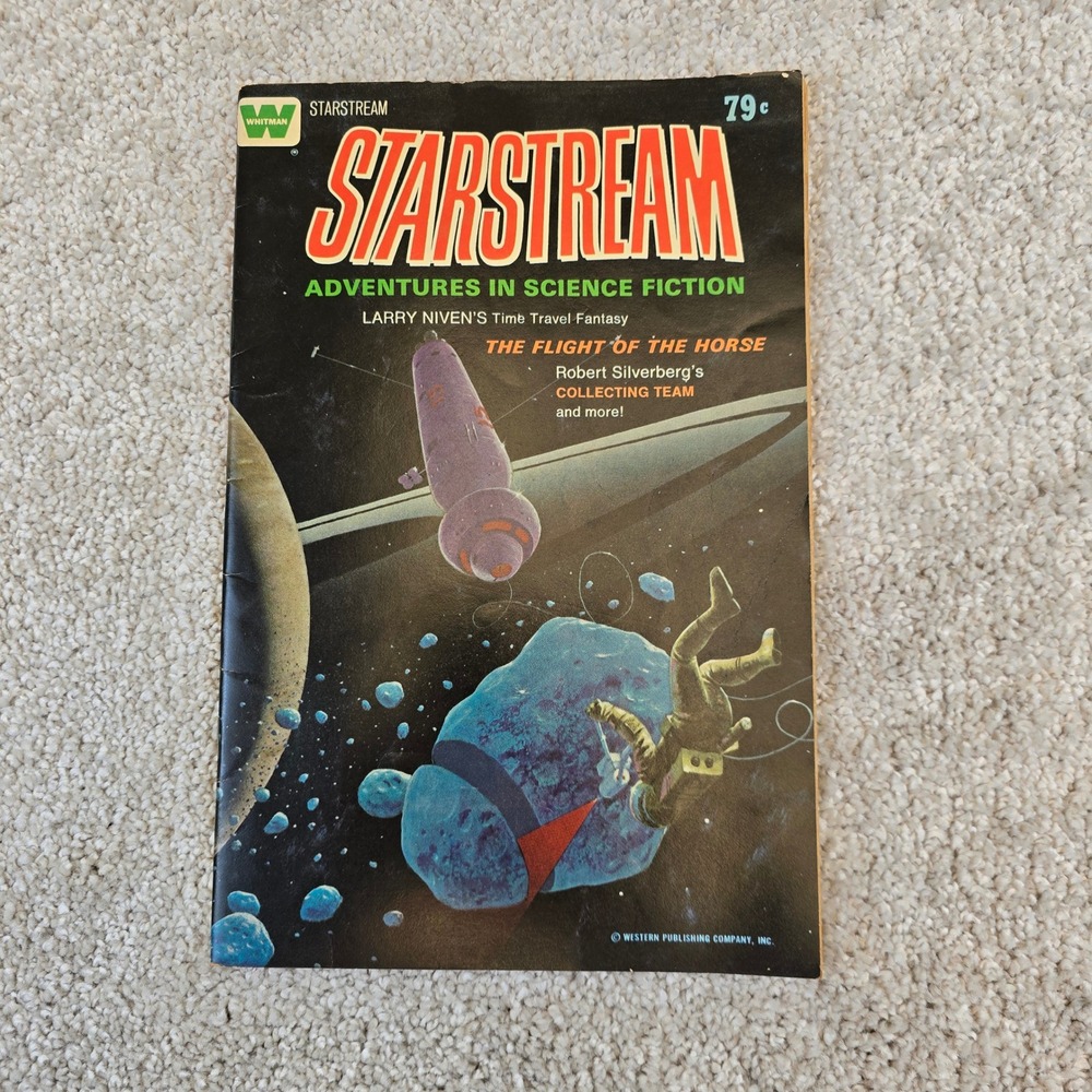 Whitman Starstream Comic Adventures in Science Fiction Larry Niven 1976